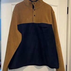 Southern Grit Men’s Fleece Quarter-Button Pullover Sweater